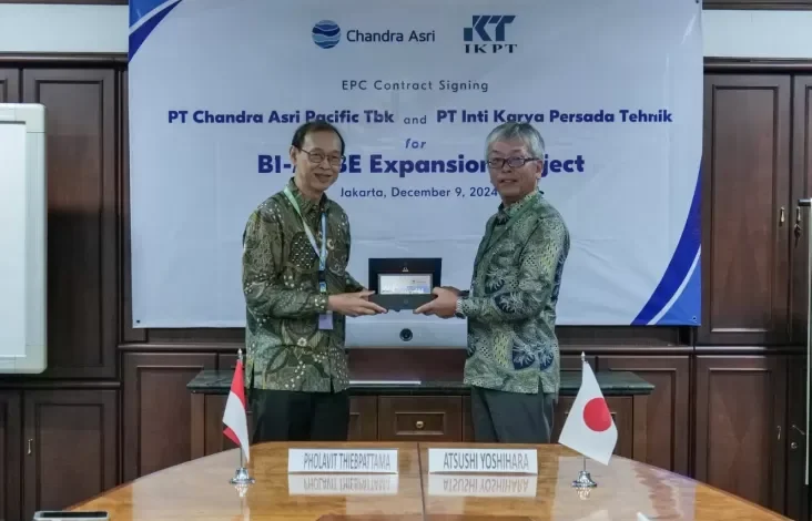 Chandra Asri juga IKPT Bekerjasama Tingkatkan Kapasitas Pabrik MTBE lalu Butene-1