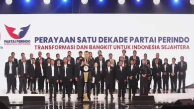 Di HUT ke-10 Partai Perindo, HT Ungkap Pengabdian Tertinggi ke Negara melalui Parpol