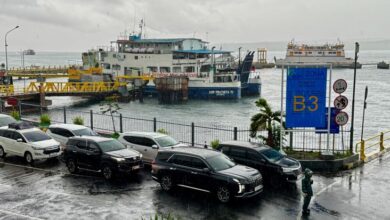 H-4 Libur Nataru, Penumpang Penyeberangan Jawa ke Bali Turun 26%
