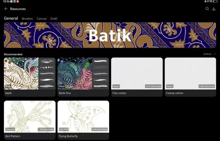Tampilkan Warisan Seni Batik ke Digital, HUAWEI Perkenalkan Fitur Pola Batik pada Program GoPaint