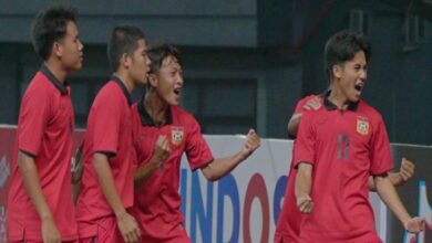 Hasil Indonesia vs Laos: Tendangan Peter Phanthovang dari Jarak Dekat Bikin Hasil Imbang 3-3