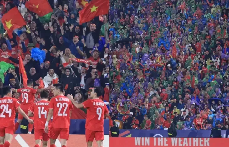Jas Hujan kemudian Loyalitas Penggemar Vietnam pada area Piala AFF 2024
