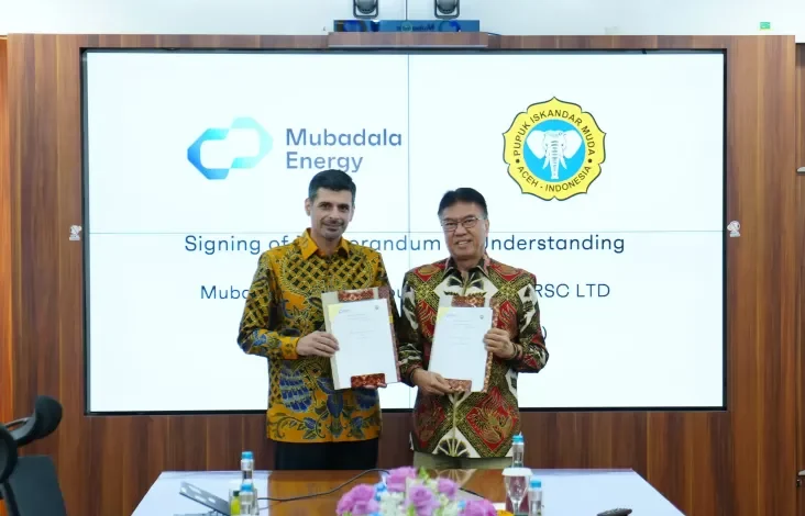 Mubadala Energy juga PIM Sinergi Jajaki Pembelian Gas KKKS South Andaman