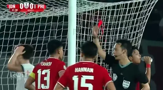 Muhammad Ferrari Dihujat Netizen Gara-Gara Kartu Merah Berujung Keoknya Timnas Indonesia