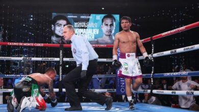 Murodjon Akhmadaliev Berhasil KO, Juara Interim WBA, Tantang Naoya Inoue