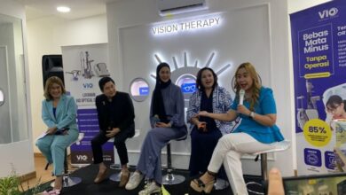 Paula Verhoeven Ungkap Signifikans Pemeriksaan Mata pada Grand Opening VIO Optical Clinic Sunter