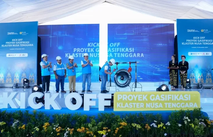PLN EPI Kick Off Proyek Gasifikasi 13 Pembangkit pada NTB juga NTT