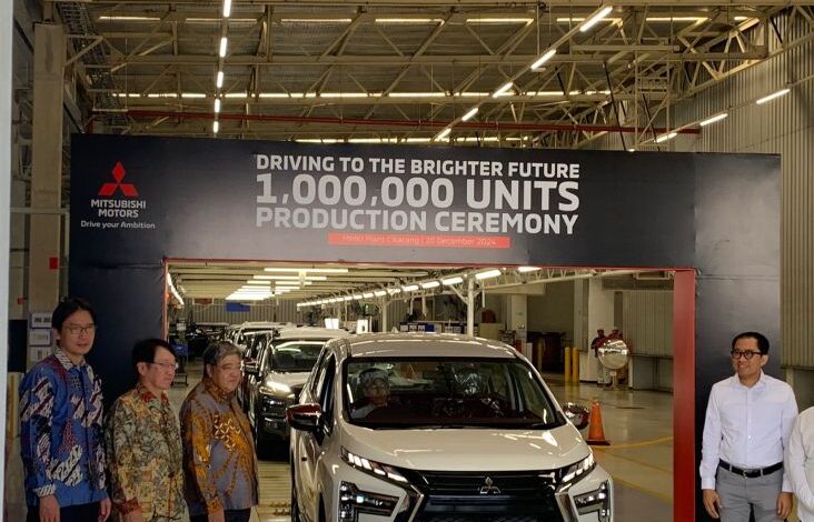 Produksi Kendaraan Mitsubishi Motors Mencapai Satu Juta Unit di tempat tempat Indonesia