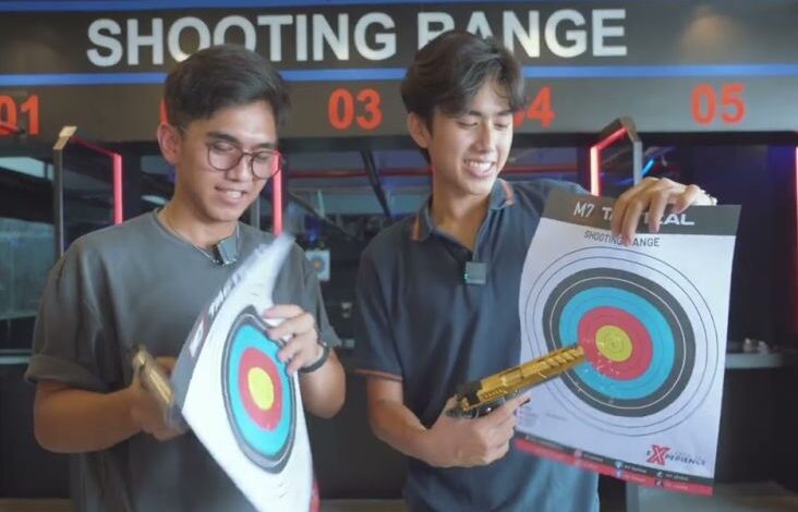 Suka-suka Farel: Ketika Cinta juga Menembak Melakukan Pertemuan di area pada M7 Tactical