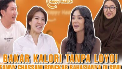 Tips Konsisten Berolahraga dengan Mengonsumsi Makanan Baik Bersama Fanny Ghassani
