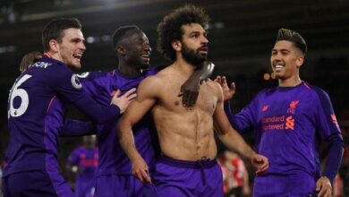 5 Selebrasi Telanjang Dada Mohamed Salah di dalam tempat Liverpool, Langganan Lawan MU!