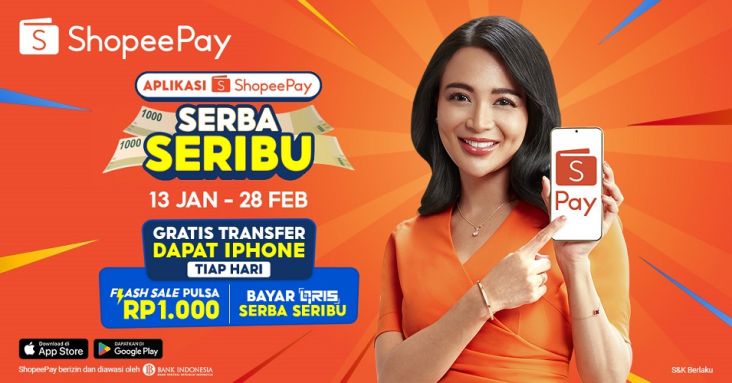 Awali Tahun Baru dengan Transaksi Hemat melalui Promo Menarik Proyek ShopeePay, Serba Seribu!