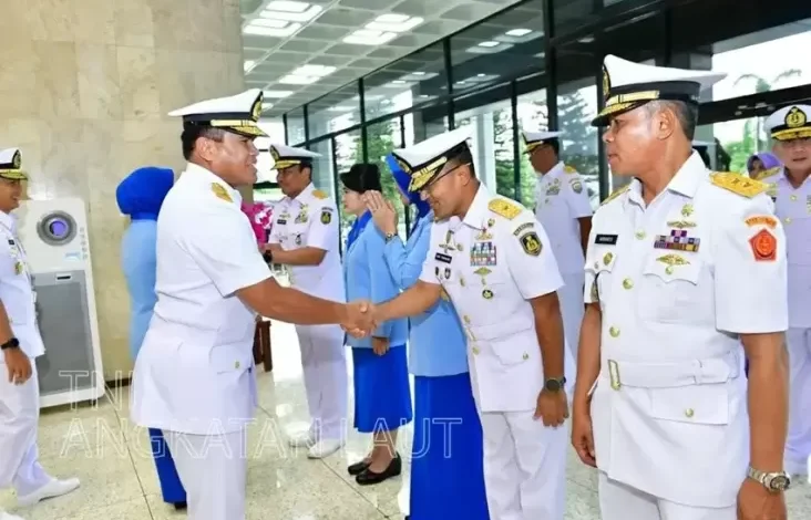 Daftar Lengkap 26 Perwira Tinggi TNI Angkatan Laut Naik Pangkat