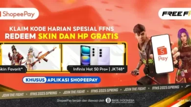 Dapatkan Skin kemudian HP Gratis, Ini adalah adalah Cara Klaim Kode Redeem Free Fire Harian