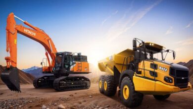 Ditanami Sejumlah Alat Canggih, Hal ini Kombinasi ZX490LC-7G dan juga juga Bell B45E dari Hexindo