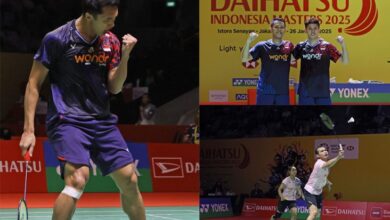 Hasil Perempat Final Indonesia Masters 2025: Fajar/Rian Lolos, Tuan Rumah Kirim 3 Wakil di tempat area Semifinal