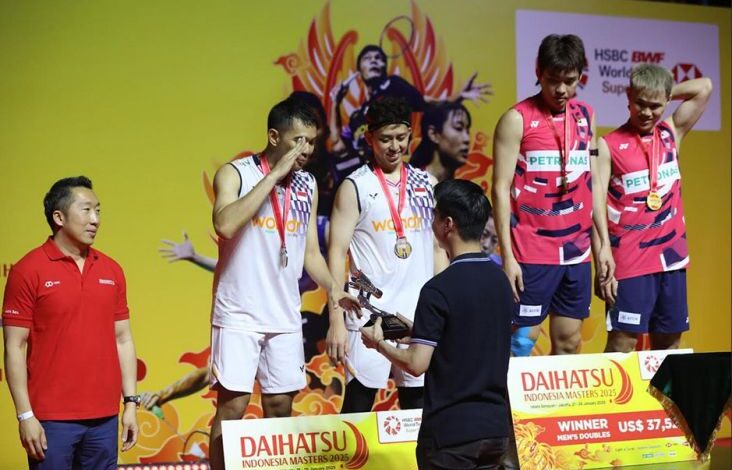 Kevin Sanjaya Percaya Standard Ganda Putra usai Fajar/Rian Runner Up Indonesia Masters 2025