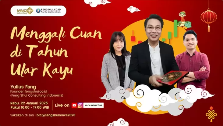 Prediksi Pasar Modal, Saksikan Youtube Live MNC Sekuritas ‘Menggali Cuan di dalam pada Tahun Ular Kayu’ Hari Ini!