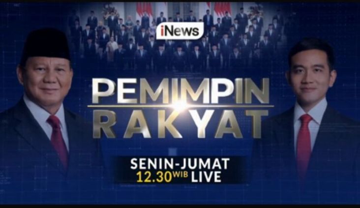 Saksikan PEMIMPIN RAKYAT! Rangkuman Menarik Seputar Kebijakan lalu Aktivitas Para Pemimpin Bangsa, Mulai 13 Januari, Hari Awal Minggu sampai hari terakhir pekan Waktu 12.30 Live cuma dalam area iNews