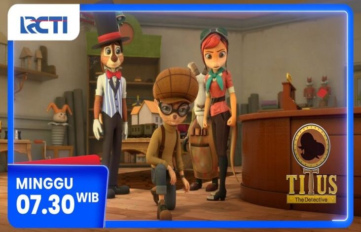 Titus The Detective Episode DIAMOND BEAR Tayang di area area RCTI, Hari Akhir Pekan 26 Jan 2025, Jam 07.30 Waktu Dini Hari