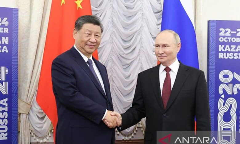 Xi Jinping lalu Presiden Rusia bertelepon, bicarakan kesulitan tanah negara Ukraina