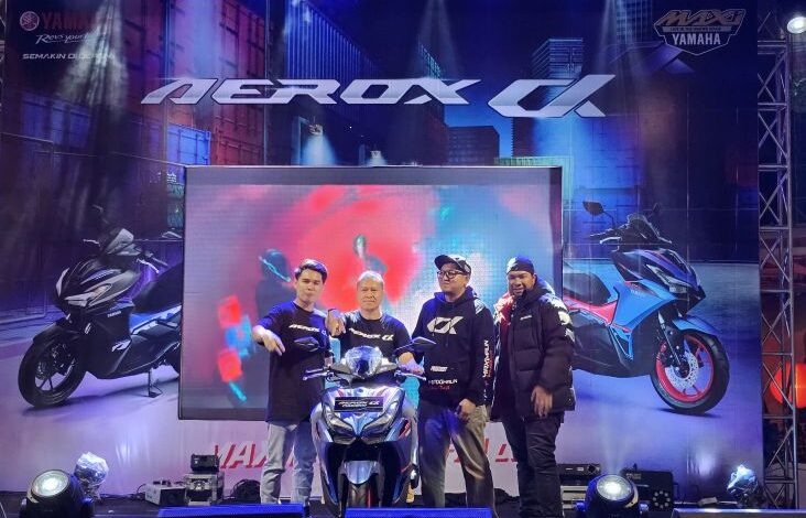 Aerox Kuasai Bandung! Berbagai Bikers Goyang Cihampelas, Ada Apa?