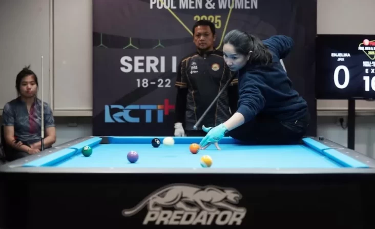 Angeline Terharu usai Juara POBSI Pool Men & Women Seri 1 DKI Ibukota Indonesia 2025