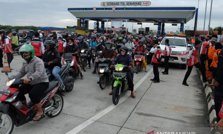 Alasan mengapa sepeda gowes gowes motor dilarang masuk jalan tol pada Indonesia