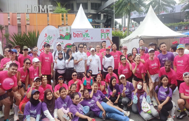 BenVit Fiber Plus Collagen Ajak Warga DKI Ibukota Indonesia Hidup Seimbang pada CFD Sudirman