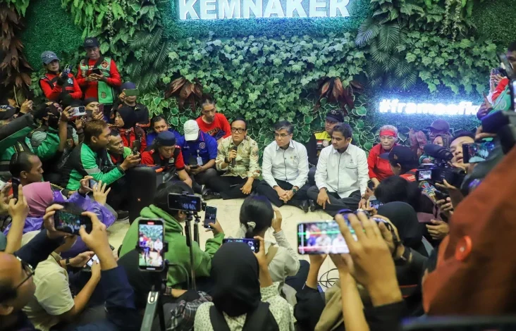 Driver Ojol Tuntut Dapat THR Setara UMP, Hal ini adalah Respons Kemnaker