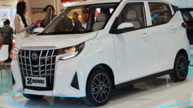 Honri Boma Mobil Listrik Mini Mirip Toyota Alphard Pendatang Baru pada IIMS 2025