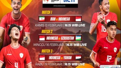 Jadwal kemudian Live Streaming Timnas Indonesia pada AFC Asian Cup U-20 2025