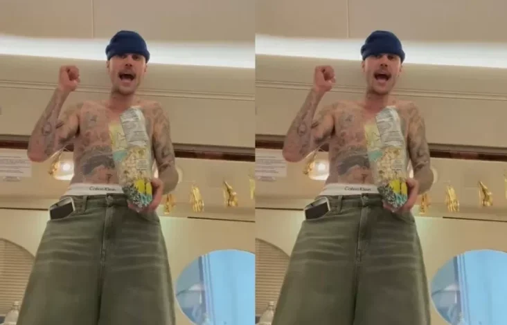 Justin Bieber Bagikan Video Aneh, Ekspresinya Kosong juga Perilakunya Jadi Sorotan