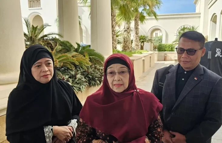 Megawati Sebut Pertemuan dengan Pangeran Abud Dhabi Syekh di dalam area UEA Sangat Kekeluargaan