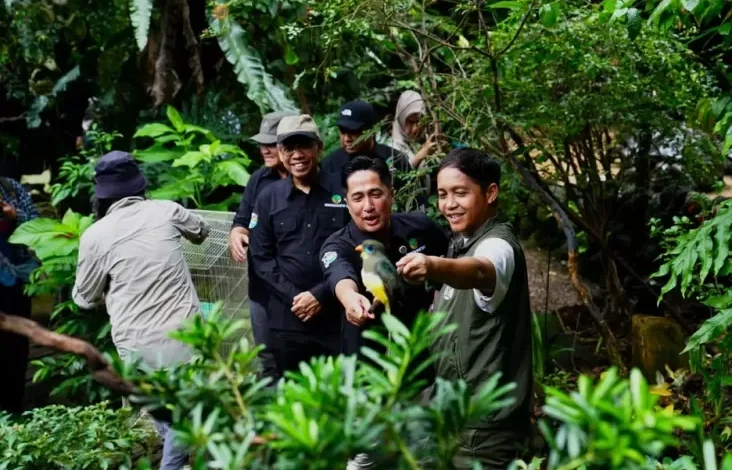 Menhut Melakukan Pertemuan Irfan Hakim, Diskusikan Pergerakan Sayangi juga Lestarikan Satwa Indonesia
