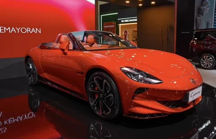 MG Cyberster, Roadster EV Futuristis Kembali Berpartisipasi Memukau di area area IIMS 2025
