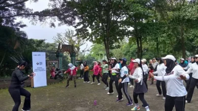 MNC Land lalu MNC Peduli Kembali Gelar Senam Seimbang di area tempat KEK Lido, Warga Sangat Antusias