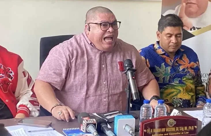 Ngamuk dalam tempat PN Jakut, Razman Nasution: Tak Ada Kepala Bonyok