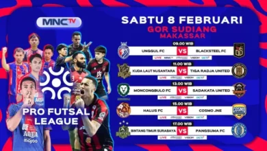 Pro Futsal League 2025: Saksikan Super Big Match antara Unggul FC Malang vs Blacksteel FC Papua di tempat tempat MNCTV