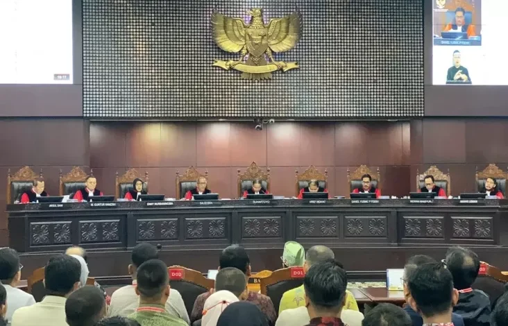 Putusan Dismissal Sesi III Sengketa pemilihan kepala tempat 2024, MK Hanya Lanjutkan 7 Perkara