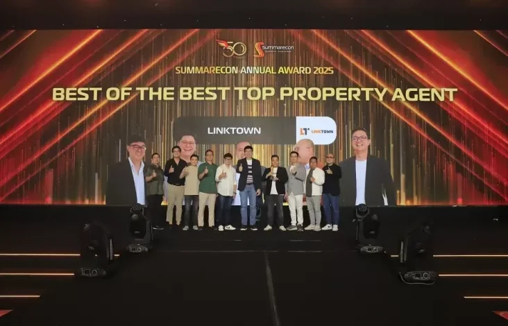 Raih Penghargaan Best of The Best Agent, Linktown Bidik Omzet Rp3,5 Trilyun