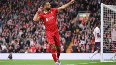 Semifinal Piala Turnamen Inggris: Waktu petang Bersejarah Mo Salah di tempat area Anfield
