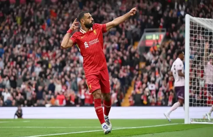Semifinal Piala Turnamen Inggris: Waktu petang Bersejarah Mo Salah di tempat area Anfield