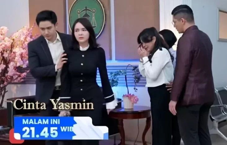 Sinopsis Sinetron Cinta Yasmin Eps 233: Hasil Sidang Ajeng Diputuskan, Yasmin Kecewa