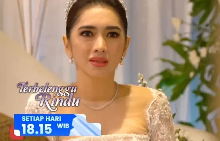Sinopsis Sinetron Terbelenggu Rindu Eps 156: Kejutan di tempat di Hari Pernikahan Maudy