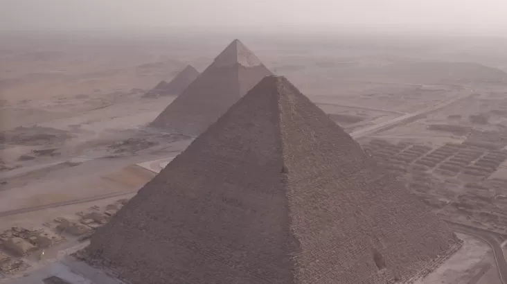 Sudut Piramida Giza yang tersebut Tak Bisa Dilihat dengan Mata Orang