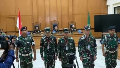 3 Anggota TNI AL Terdakwa Penembakan Bos Rental Divonis Hari Ini adalah adalah