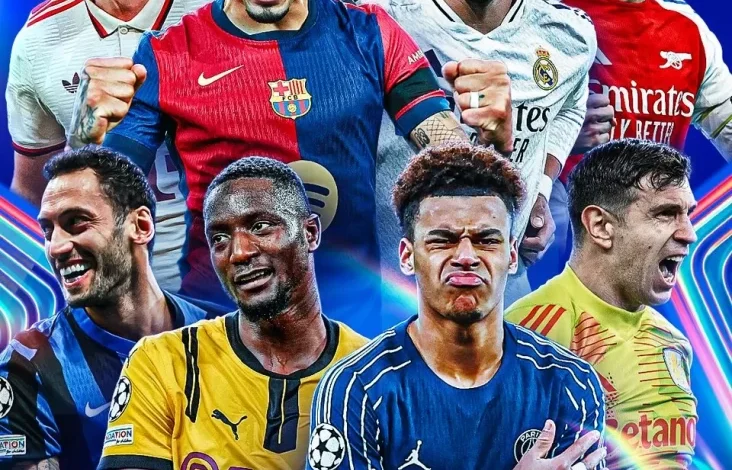 Daftar 8 Tim dalam area Perempat Final Turnamen Champions 2024/2025