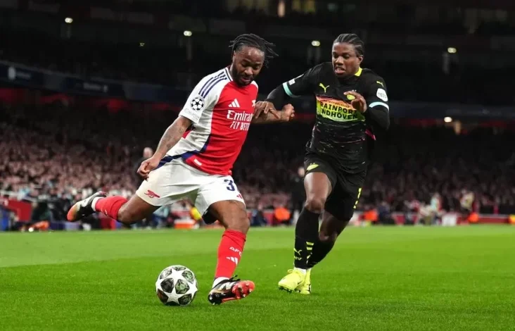 Hasil Leg 2 Babak 16 Besar Turnamen Champions: Arsenal Melewati ke Perempat Final usai Singkirkan PSV