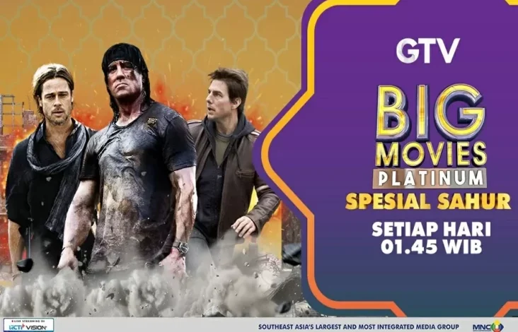 Its Family Time! Ada Deretan Film yang dimaksud digunakan Bikin Mata Segar Saat Sahur pada di Big Movies Platinum Spesial Sahur GTV!